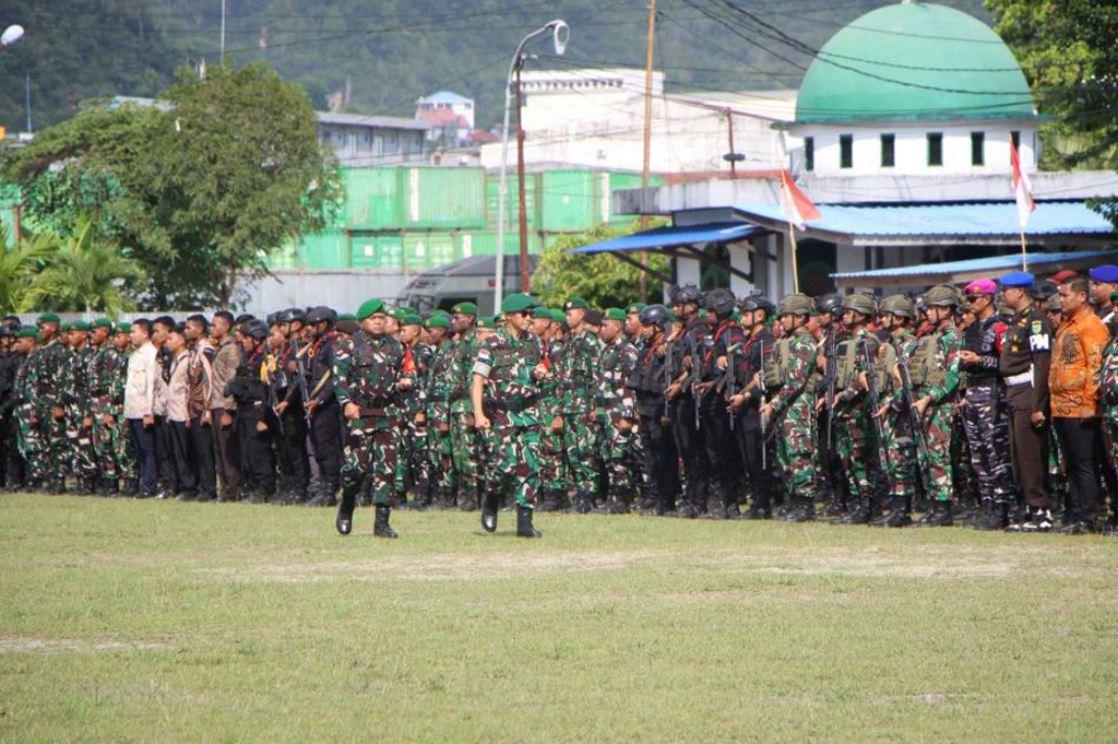 TNI-Polri Kerahkan 4.448 Personel Amankan Kunjungan Wapres Gibran di Papua