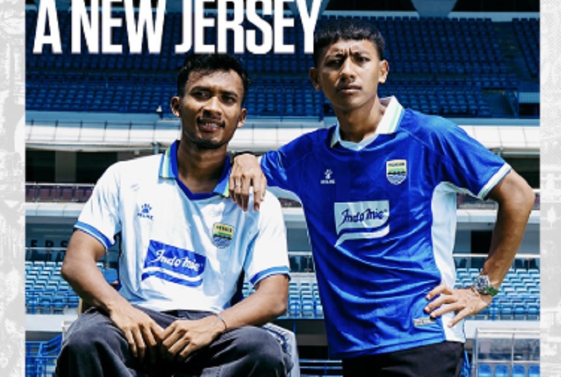 Super Elegan! Ini Penampakan Jersey Persib untuk AFC Champions League 2 2025-2026