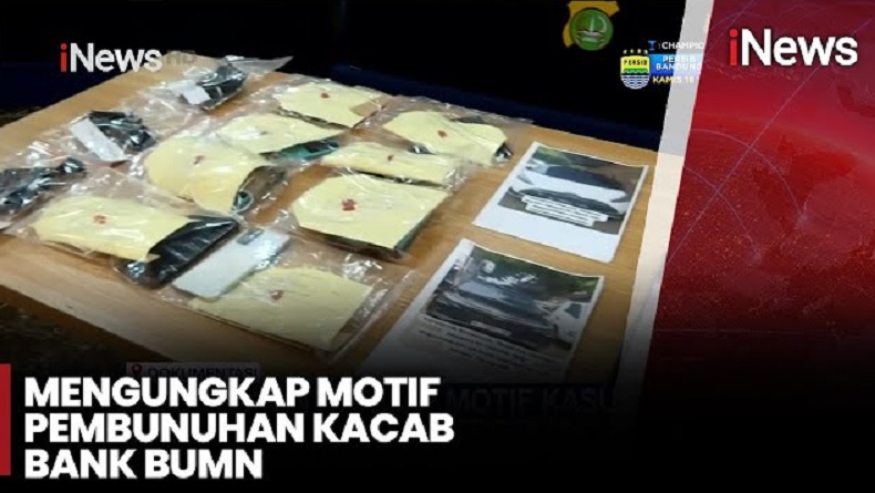 Ungkap Kasus Pembunuhan Kacab Bank BUMN, Polda Metro Jaya Beberkan Barang Bukti