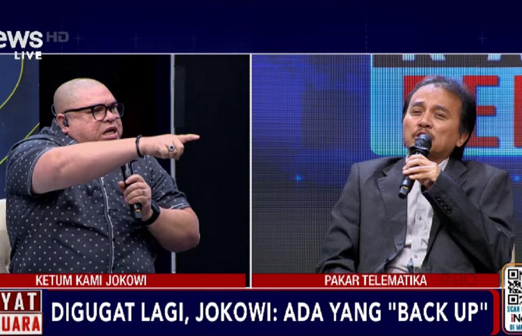 Panas! Disebut Roy Suryo Ambil Receh di Rumah Jokowi, Razman: Duit Saya Lebih Banyak