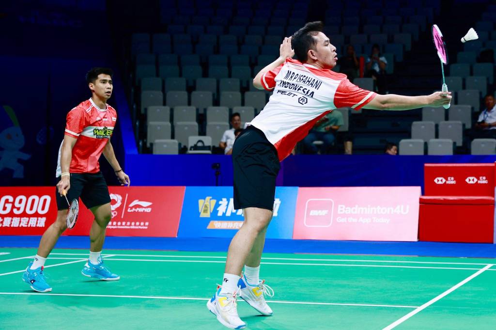 Sabar/Reza Tersingkir Prematur di China Masters 2025 usai Kalah dari Hoki/Kobayashi