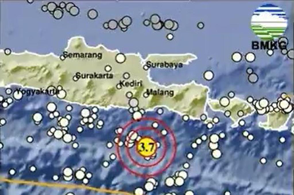 Gempa Terkini Magnitudo 3,7 Guncang Malang Jatim