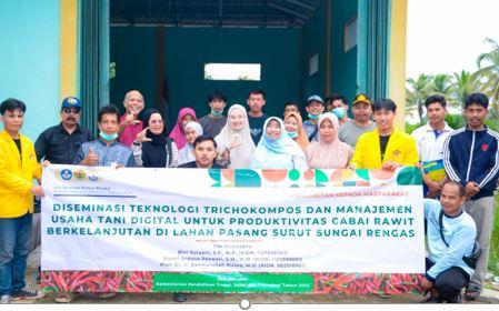 UPB Latih Petani di Kubu Raya Genjot Produktivitas Cabai Rawit dengan Teknologi