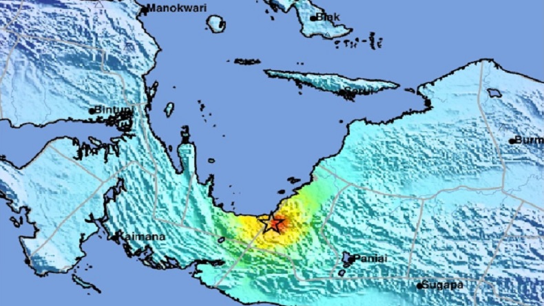 Nabire Diguncang 2 Kali Gempa Magnitudo 6,6 dan 5,1, BMKG: Akibat Sesar Anjak Weyland