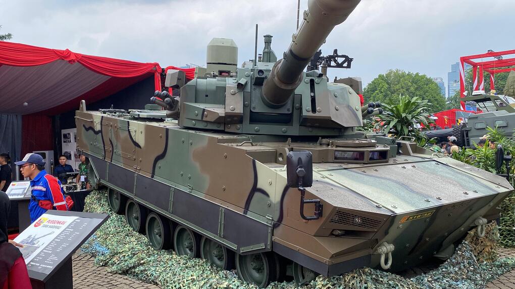 Potret Tank Harimau, Alutsista Baru Milik TNI yang Mejeng di Monas