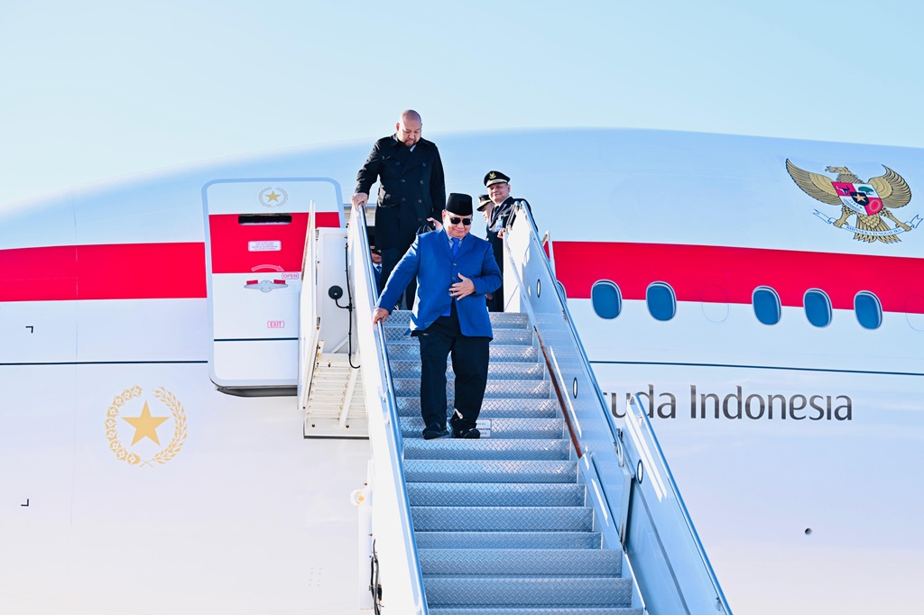 Prabowo Tiba di New York, Siap Pidato di Sidang Umum PBB