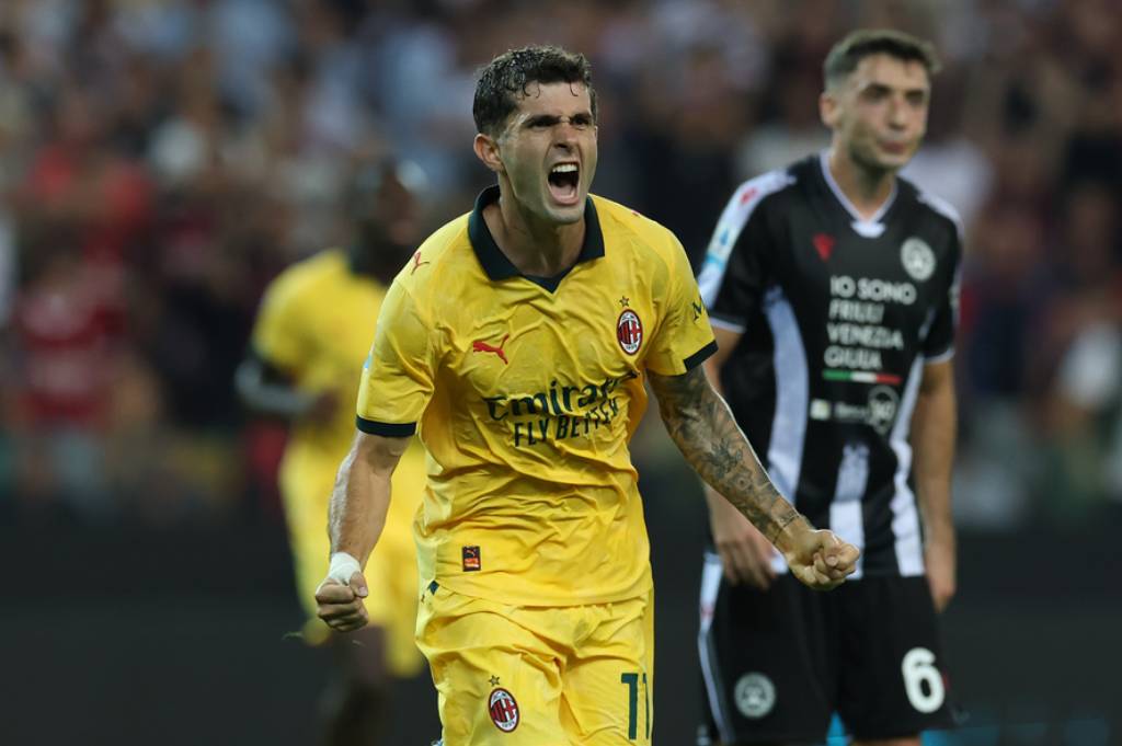 Hasil Udinese vs AC Milan di Liga Italia: Rossoneri Pesta Gol, Pulisic Jadi Bintang