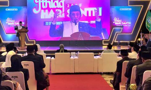 Ithlaq Hari Santri 2025 di Tebuireng, Menag: Pesantren Jadikan Indonesia Kiblat Peradaban Islam
