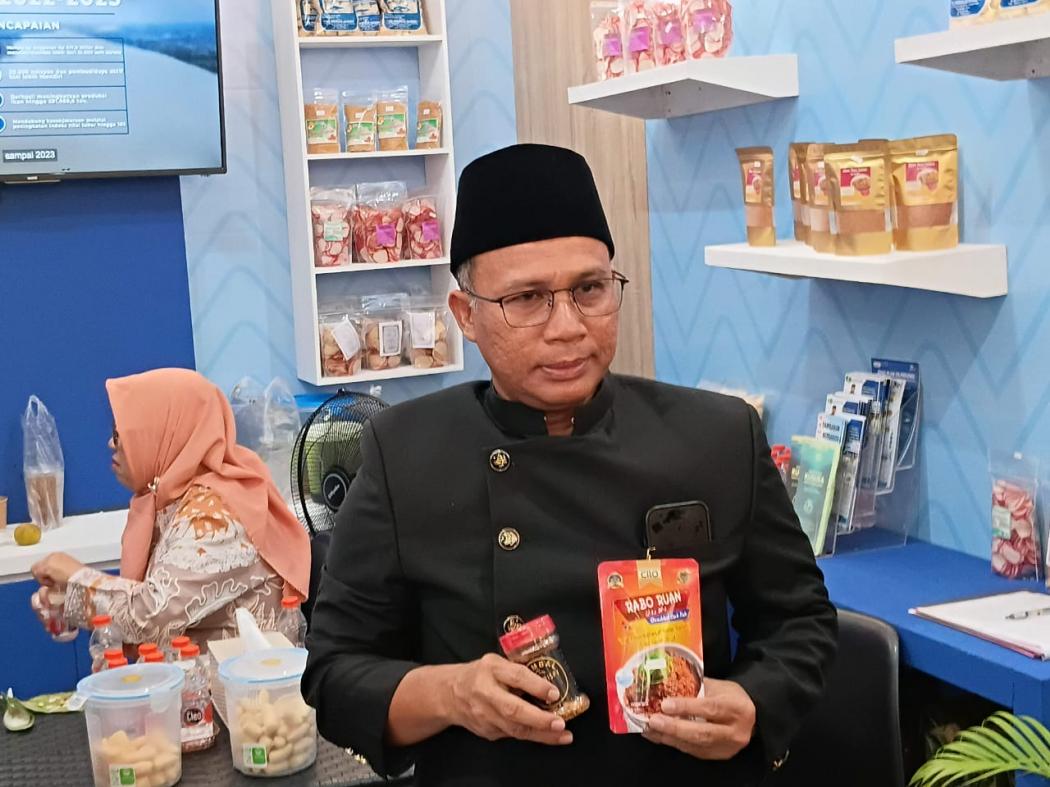 DKP Kukar Angkat Produk UMKM Perikanan di Expo Erau 2025