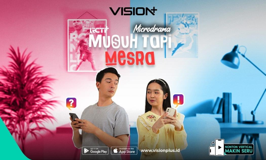 Pertengkaran Berujung Cinta, Nonton Microdrama Musuh Tapi Mesra Eksklusif di VISION+