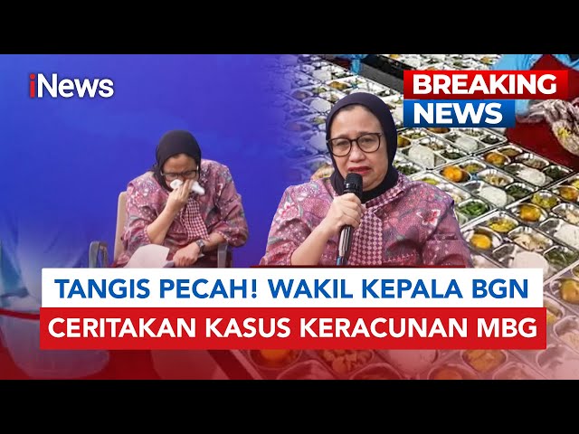 Wakil Kepala BGN Menangis, Minta Maaf soal Keracunan Program MBG dan Janji Tak Terulang Lagi  
