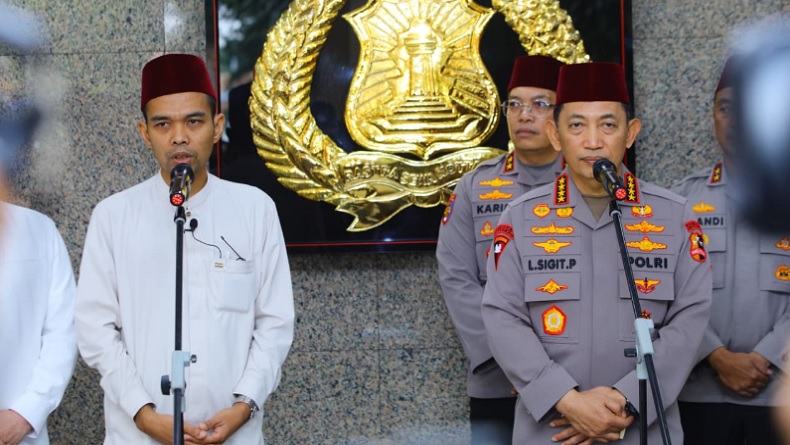 Kapolri Sebut Tausiah Ustaz Abdul Somad Jadi Penyemangat Moral dan Spiritual Anggota 