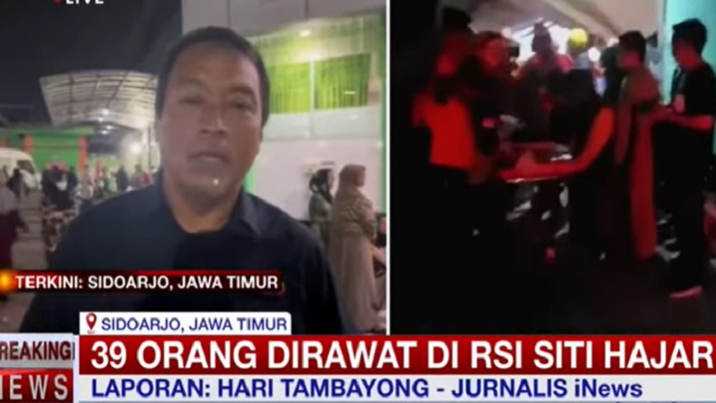 Update Korban Ponpes Al Khoziny Sidoarjo Ambruk, 39 Orang Dievakuasi ke RSI Siti Hajar