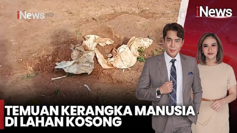 Warga Tangerang Digegerkan Penemuan Kerangka Manusia di Lahan Kosong, Kondisi Berserakan