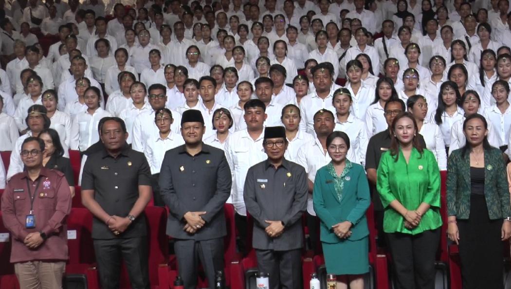 Hadiri Pelantikan PPPK Tahap II, Ketua DPRD Badung Minta ASN Jaga Integritas