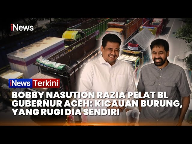 Gubernur Mualem Imbau Warga Aceh Tak Terprovokasi Soal Truk Pelat BL yang Dihentikan Bobby Nasution