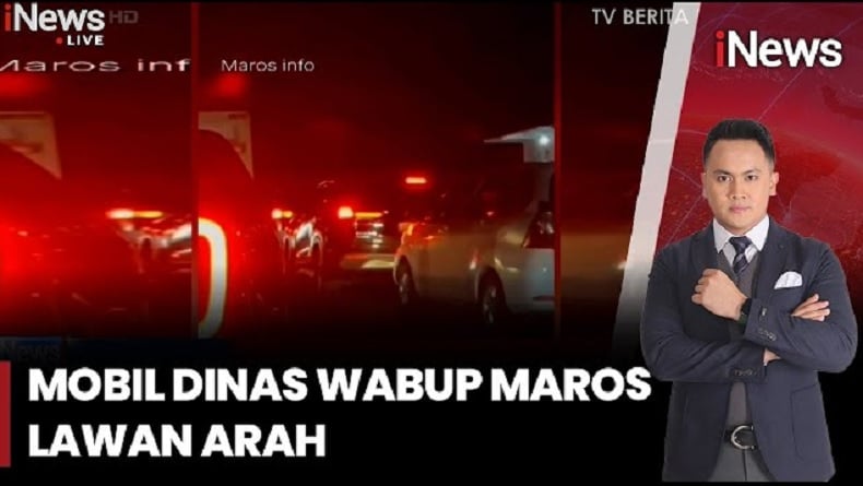 Viral Mobil Dinas Wakil Bupati Maros Lawan Arah, Picu Perdebatan Etika Pejabat
