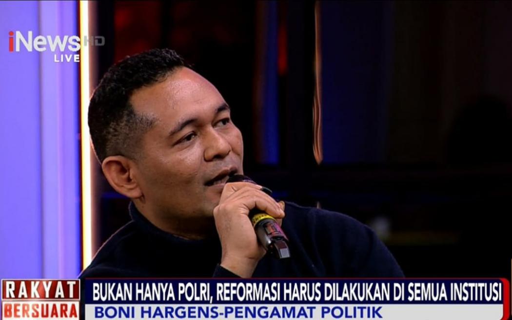 Boni Hargens Tegaskan Tim Transformasi Reformasi Polri Bukan Bentuk Pembangkangan ke Prabowo