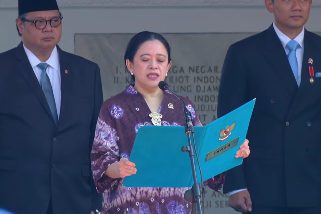 Puan Bacakan Ikrar: Kami Bulatkan Tekad Amalkan Nilai Pancasila demi Keutuhan NKRI