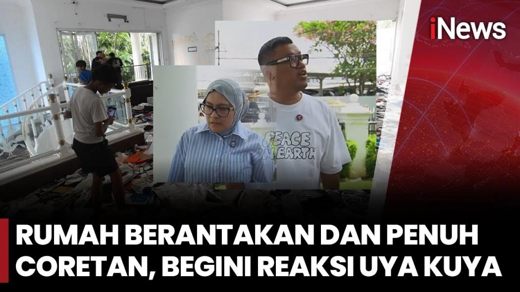 Uya Kuya dan Astrid Menangis Saat Pertama Kali Datangi Rumah yang Dijarah