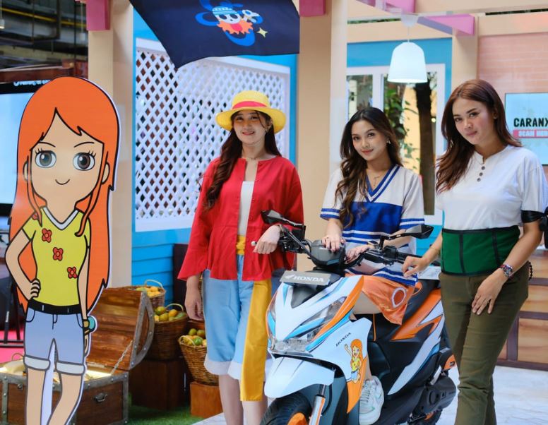 Honda BeAT One Piece Tahilalats Mejeng di Makassar, Begini Penampilannya! 