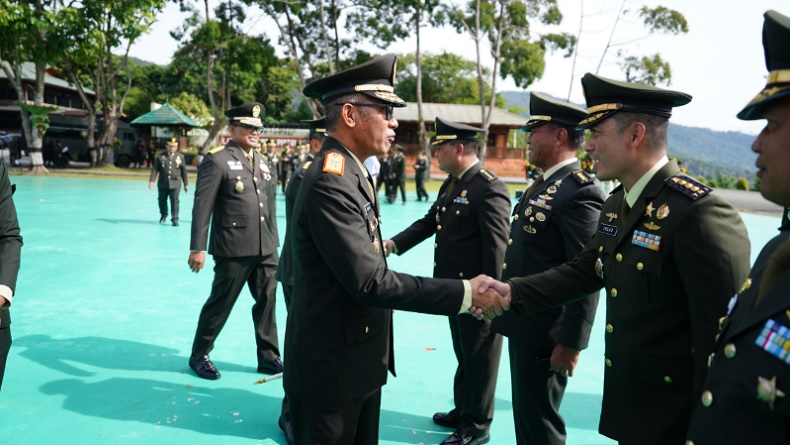2.192 Prajurit dan ASN Kodam Cenderawasih Naik Pangkat, Ini Pesan Pangdam Mayjen Amrin Ibrahim