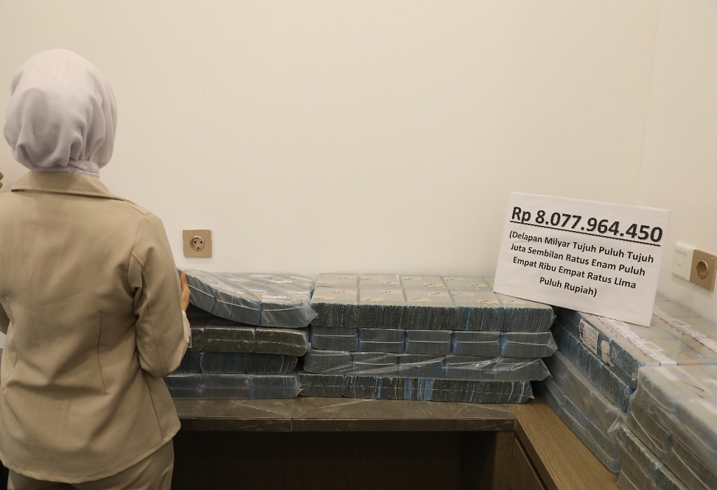 KPK Setor Rp8 Miliar ke Kas Negara, Hasil Lelang Barang Rampasan Koruptor September