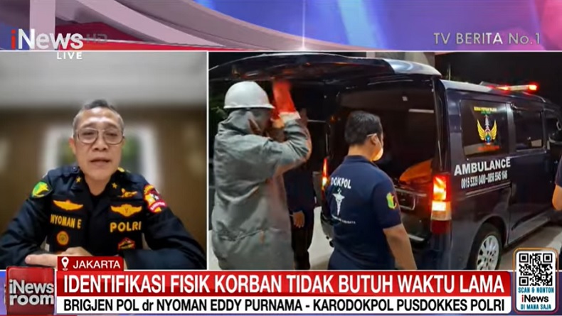 Proses Identifikasi Setiap Jenazah Korban Insiden Ponpes Al Khoziny Dibutuhkan Waktu 1 Jam