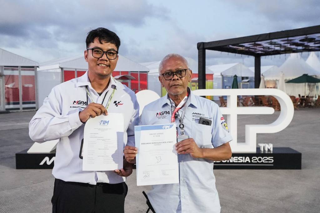 Sirkuit Mandalika Resmi Kantongi Lisensi Grade A FIM