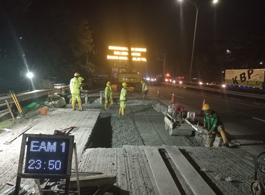 Awas Macet! Ada Perbaikan Jalan Tol JORR hingga Senin Depan