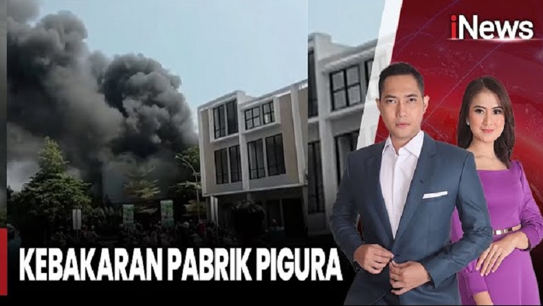 Kebakaran Hebat Pabrik Figura di Cibinong, Kerugian Miliaran Rupiah