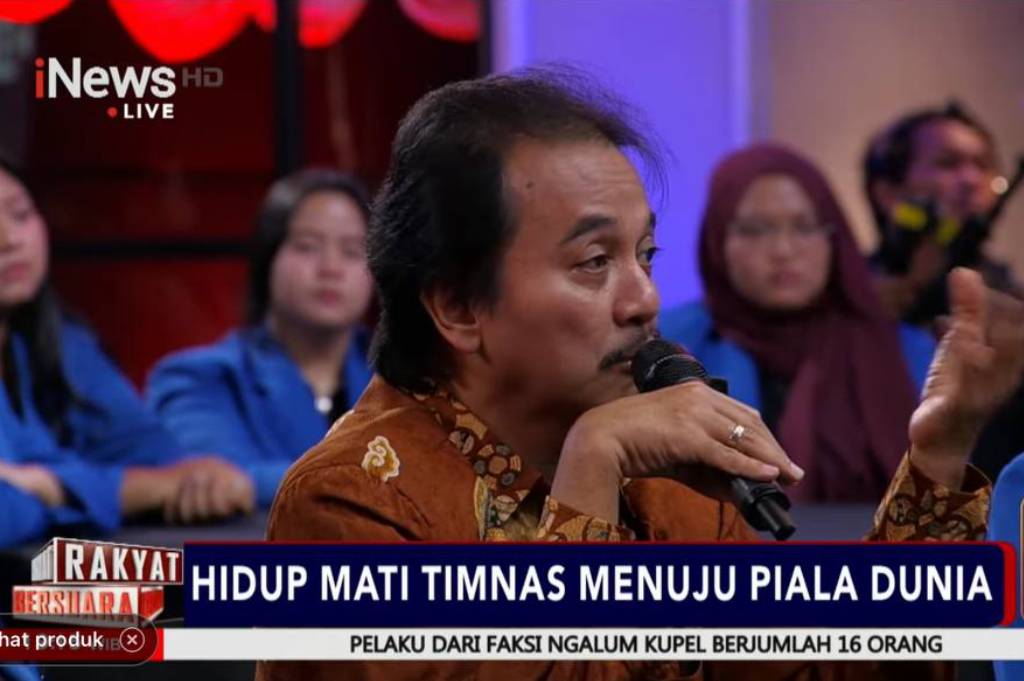 Soal Wasit Asal Kuwait, Roy Suryo Dorong Ketum PSSI Main Politik Bola Lobi AFC 