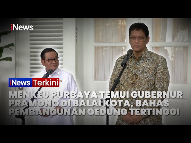 Pramono Bertemu Menkeu Purbaya, Bahas Pembangunan Gedung Tertinggi hingga Pemangkasan Dana Transfer