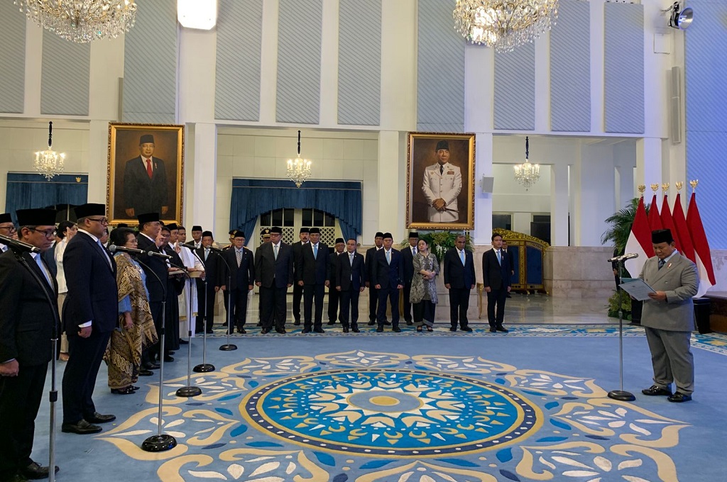 Daftar Pejabat Dilantik Prabowo Hari Ini, Kepala BP BUMN, Wamen hingga Dubes