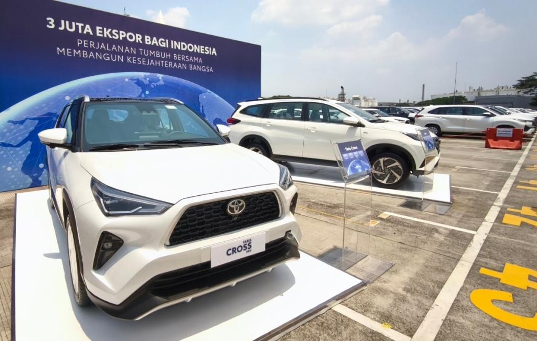 Toyota Cetak 3 Juta Ekspor Mobil dari Indonesia ke Lebih 100 Negara, Pemerintah Beri Apresiasi