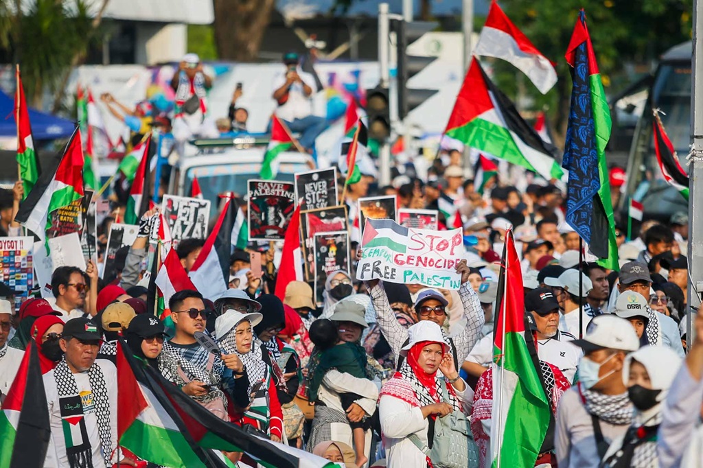 Massa Aksi: Bela Palestina Bagian dari Jihad Kemanusiaan!