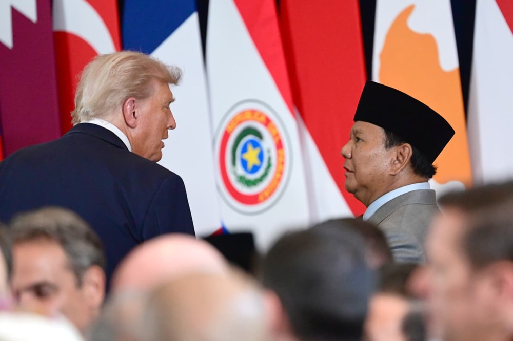 Kala Prabowo Jadi Sorotan, Dua Kali Dipuji Trump di KTT Perdamaian Gaza
