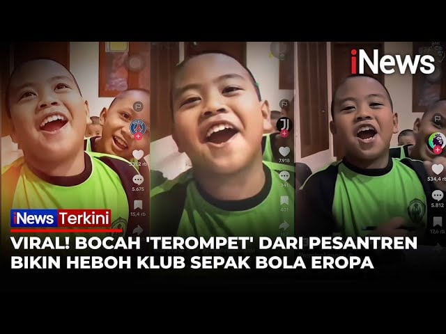 Bocah Terompet dari Indonesia Guncang Dunia Sepak Bola Eropa