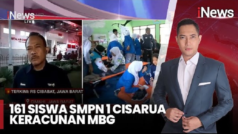 Ratusan Siswa di Bandung Barat Kembali Keracunan MBG, SPPG Cisaro Ditutup Sementara