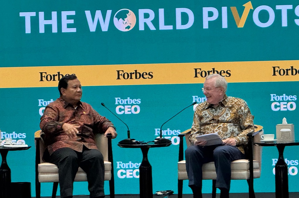 Momen Prabowo Dapat Ucapan Selamat dari Steve Forbes jelang Ulang Tahun 17 Oktober