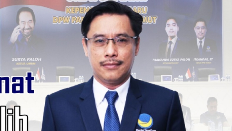 Nama Sama dengan Tersangka Judol, Iskandar Ketua Nasdem Sumut Jadi Korban Salah Tangkap