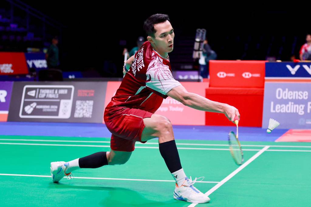 Hasil Denmark Open 2025: Jonatan Christie Usir Kenta Nishimoto, Anthony Ginting Dihajar Anders Antonsen