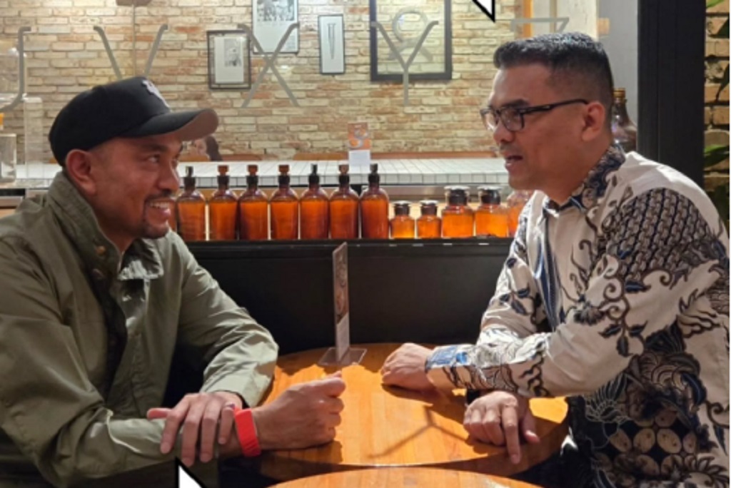 Ahmad Sahroni Bertemu Bro Ron, Sinyal Gabung PSI?