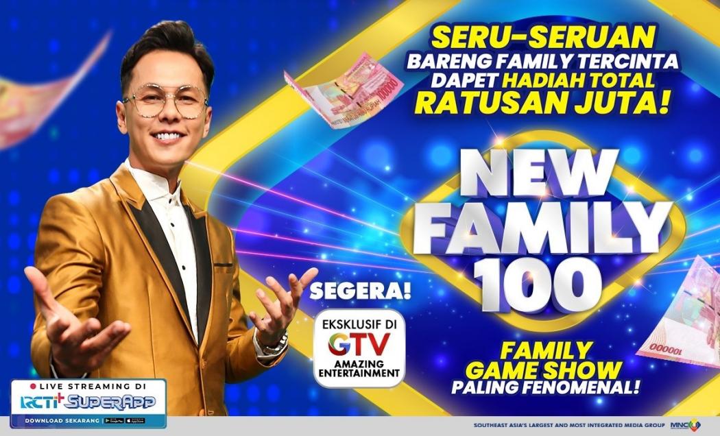 Andhika Pratama Jadi Host Baru, Siap Pandu Game Show Spektakuler New Family 100 di GTV!
