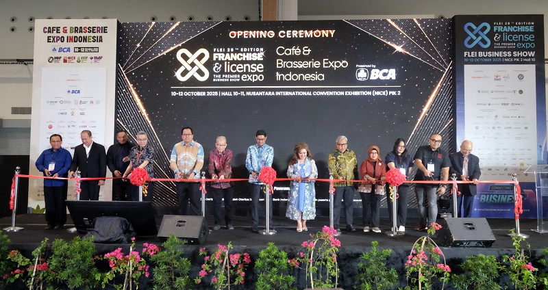 Franchise and License Expo Indonesia 2025 Resmi Dibuka: Peluang Bisnis Nasional