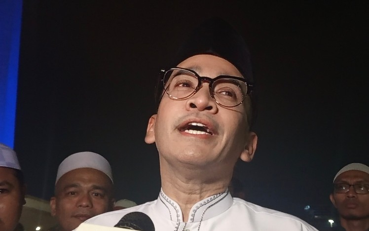 Ruben Onsu Ikut Tabligh Akbar di Monas Penuhi Undangan dari Habib Nabil