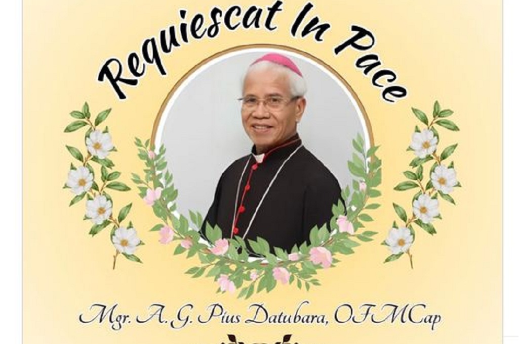 Kabar Duka, Uskup Emeritus Mgr Alfred Gonti Pius Datubara Wafat
