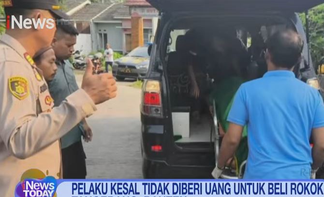 Tak Diberi Uang Rokok, Pemuda di Tangerang Tega Bunuh Ayah Kandung