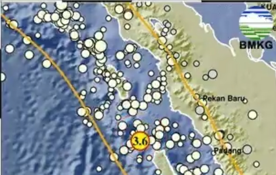 Info BMKG Gempa Terkini M 3,6 Guncang Nias Selatan