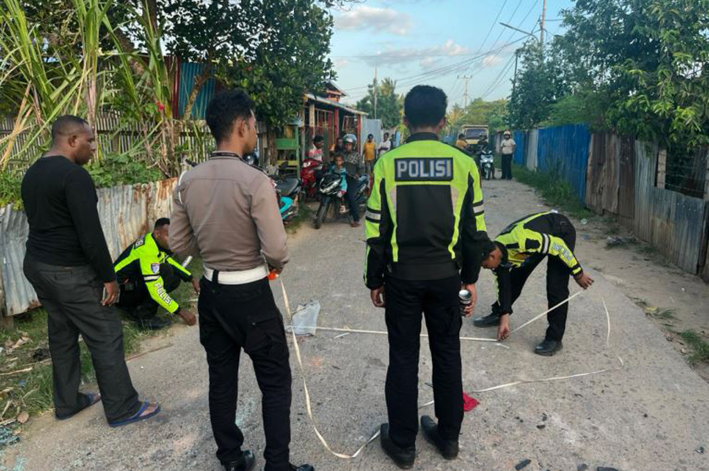 Kecelakaan Mengerikan di Merauke, Pengemudi Mabuk Tabrak 2 Pejalan Kaki hingga Tewas